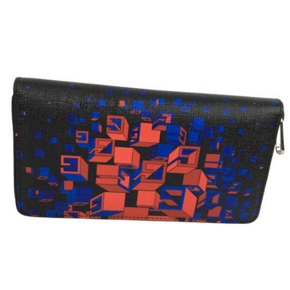 Gucci Women’s Square G Space Print Zip Around  Wallet Multicolor Large - Picture 4 of 12